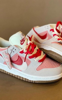 Dunk 85 Double Swoosh Pembe