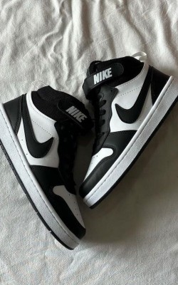 Nike Court Brough Mid Siyah