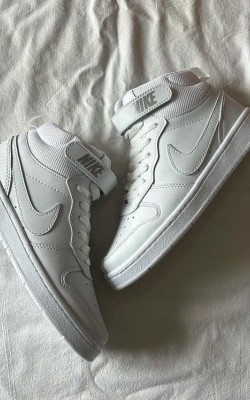Nike Court Brough Mid Beyaz
